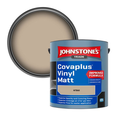 Johnstone's Trade Covaplus Vinyl Matt Walls & Ceilings Emulsion Paint (Ntb60) 2.5L from B&Q