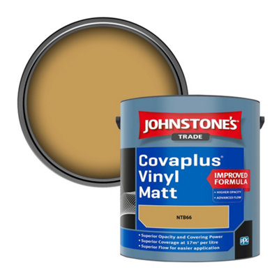 Johnstone's Trade Covaplus Vinyl Matt Walls & Ceilings Emulsion Paint (Ntb66) 2.5L from B&Q