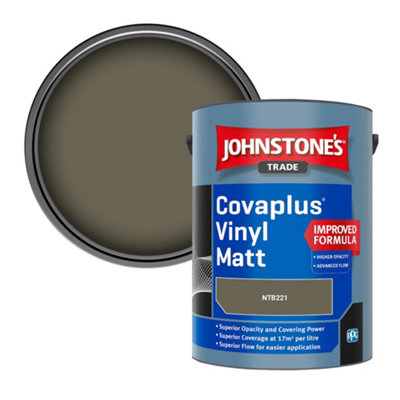 Johnstone's Trade Covaplus Vinyl Matt Walls & Ceilings Emulsion Paint (Ntb221) 5L from B&Q