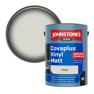 Johnstone's Trade Covaplus Vinyl Matt Walls & Ceilings Emulsion Paint (Ntb228) 5L from B&Q