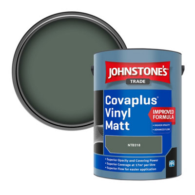 Johnstone's Trade Covaplus Vinyl Matt Walls & Ceilings Emulsion Paint (Ntb318) 5L from B&Q