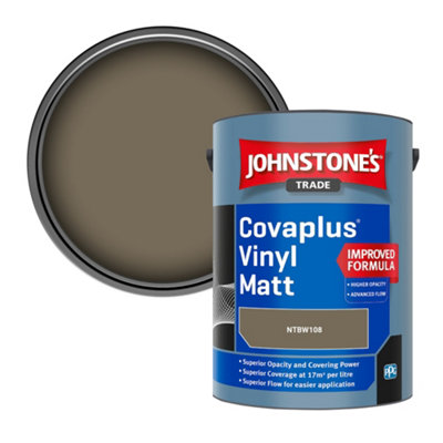 Johnstone's Trade Covaplus Vinyl Matt Walls & Ceilings Emulsion Paint (Ntbw108) 5L from B&Q