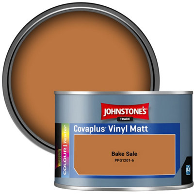Johnstone's Trade Covaplus Vinyl Matt Walls & Ceilings Emulsion Paint Bake Sale (Ppg1201-6) 350Ml Tester Pot from B&Q