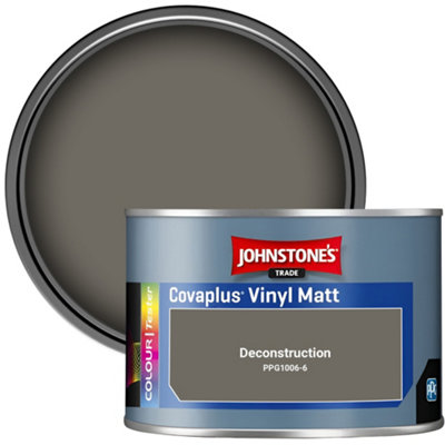 Johnstone's Trade Covaplus Vinyl Matt Walls & Ceilings Emulsion Paint Deconstruction (Ppg1006-6) 350Ml Tester Pot from B&Q