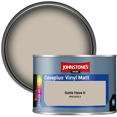 B&Q -  Covaplus Vinyl Matt Walls & Ceilings Emulsion Paint Gotta Have It (Ppg1076-3) 350Ml Tester Pot