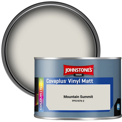 B&Q -  Covaplus Vinyl Matt Walls & Ceilings Emulsion Paint Mountain Summit (Ppg1076-2) 350Ml Tester Pot