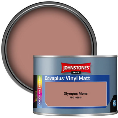 Johnstone's Trade Covaplus Vinyl Matt Walls & Ceilings Emulsion Paint Olympus Mons (Ppg1058-5) 350Ml Tester Pot from B&Q