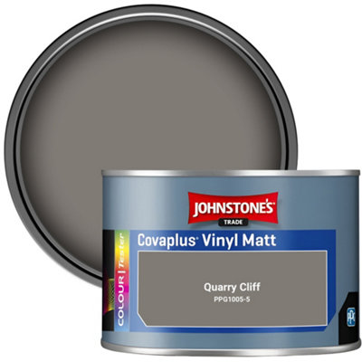 B&Q -  Covaplus Vinyl Matt Walls & Ceilings Emulsion Paint Quarry Cliff (Ppg1005-5) 350Ml Tester Pot