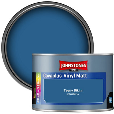 Johnstone's Trade Covaplus Vinyl Matt Walls & Ceilings Emulsion Paint Teeny Bikini (Ppg1162-6) 350Ml Tester Pot from B&Q