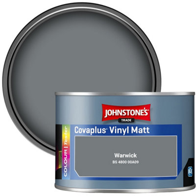 Johnstone's Trade Covaplus Vinyl Matt Walls & Ceilings Emulsion Paint Warwick (00A09) 350Ml Tester Pot from B&Q