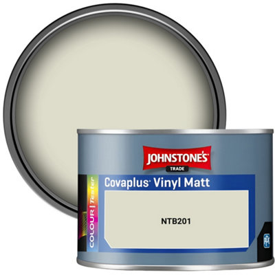 Johnstone's Trade Covaplus Vinyl Matt Walls & Ceilings Emulsion Paint (Ntb201) 350Ml Tester Pot from B&Q