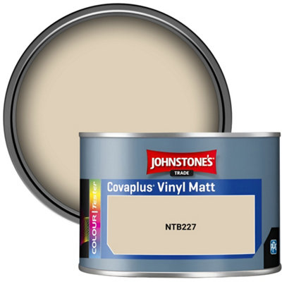Johnstone's Trade Covaplus Vinyl Matt Walls & Ceilings Emulsion Paint (Ntb227) 350Ml Tester Pot from B&Q