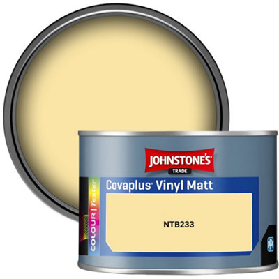 Johnstone's Trade Covaplus Vinyl Matt Walls & Ceilings Emulsion Paint (Ntb233) 350Ml Tester Pot from B&Q