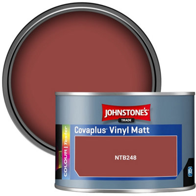 Johnstone's Trade Covaplus Vinyl Matt Walls & Ceilings Emulsion Paint (Ntb248) 350Ml Tester Pot from B&Q