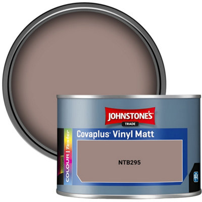 Johnstone's Trade Covaplus Vinyl Matt Walls & Ceilings Emulsion Paint (Ntb295) 350Ml Tester Pot from B&Q