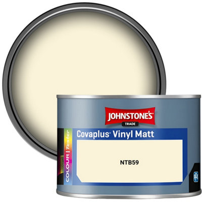 Johnstone's Trade Covaplus Vinyl Matt Walls & Ceilings Emulsion Paint (Ntb59) 350Ml Tester Pot from B&Q