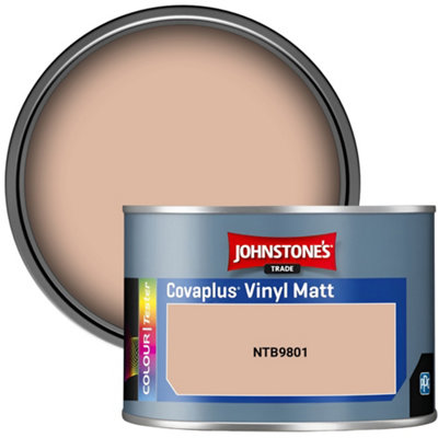 Johnstone's Trade Covaplus Vinyl Matt Walls & Ceilings Emulsion Paint (Ntb9801) 350Ml Tester Pot from B&Q