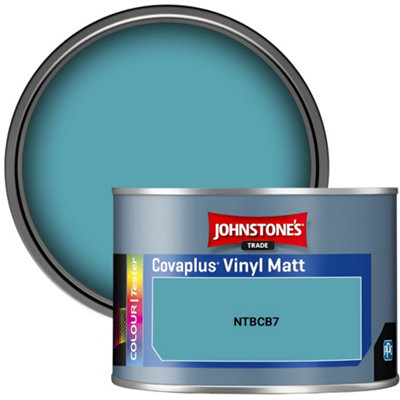 Johnstone's Trade Covaplus Vinyl Matt Walls & Ceilings Emulsion Paint (Ntbcb7) 350Ml Tester Pot from B&Q