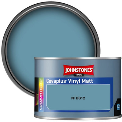 Johnstone's Trade Covaplus Vinyl Matt Walls & Ceilings Emulsion Paint (Ntbg12) 350Ml Tester Pot from B&Q