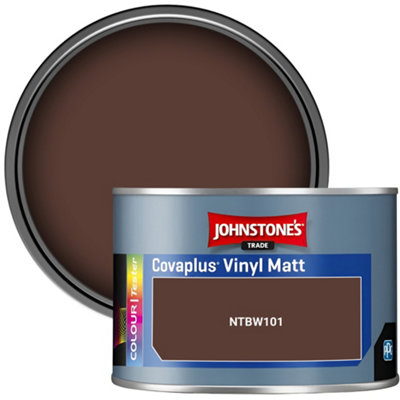 Johnstone's Trade Covaplus Vinyl Matt Walls & Ceilings Emulsion Paint (Ntbw101) 350Ml Tester Pot from B&Q