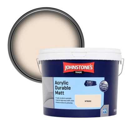 B&Q -  Acrylic Durable Matt Walls & Ceilings Emulsion Paint (Ntb202) 10L
