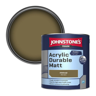 Johnstone's Trade Acrylic Durable Matt Walls & Ceilings Emulsion Paint Aldeburgh (Ppg1102-6) 2.5L from B&Q
