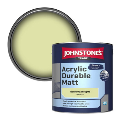 B&Q -  Acrylic Durable Matt Walls & Ceilings Emulsion Paint Wandering Thoughts (Ppg1219-2) 2.5L