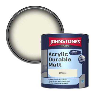 B&Q -  Acrylic Durable Matt Walls & Ceilings Emulsion Paint (Ntb2004) 2.5L