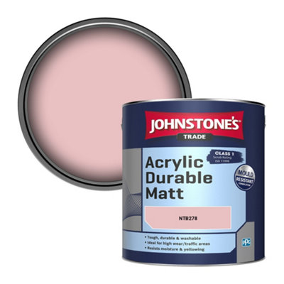 B&Q -  Acrylic Durable Matt Walls & Ceilings Emulsion Paint (Ntb278) 2.5L