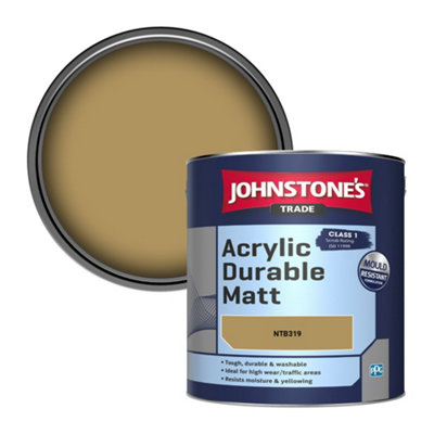 B&Q -  Acrylic Durable Matt Walls & Ceilings Emulsion Paint (Ntb319) 2.5L