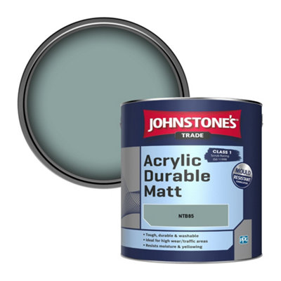 Johnstone's Trade Acrylic Durable Matt Walls & Ceilings Emulsion Paint (Ntb85) 2.5L from B&Q
