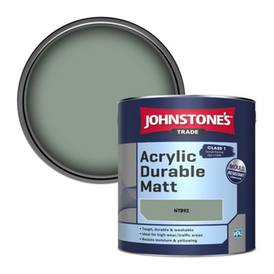 B&Q -  Acrylic Durable Matt Walls & Ceilings Emulsion Paint (Ntb92) 2.5L