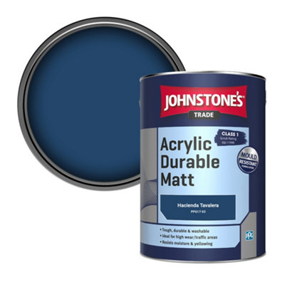 Johnstone's Trade Acrylic Durable Matt Walls & Ceilings Emulsion Paint Hacienda Tavalera (Ppg17-03) 5L from B&Q