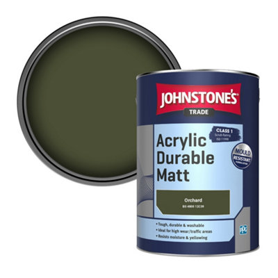Johnstone's Trade Acrylic Durable Matt Walls & Ceilings Emulsion Paint Orchard (12C39) 5L from B&Q