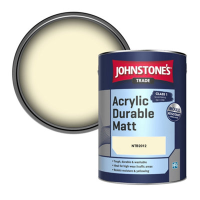 B&Q -  Acrylic Durable Matt Walls & Ceilings Emulsion Paint (Ntb2012) 5L