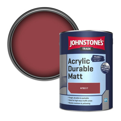 B&Q -  Acrylic Durable Matt Walls & Ceilings Emulsion Paint (Ntb217) 5L