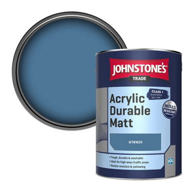 B&Q -  Acrylic Durable Matt Walls & Ceilings Emulsion Paint (Ntbw29) 5L