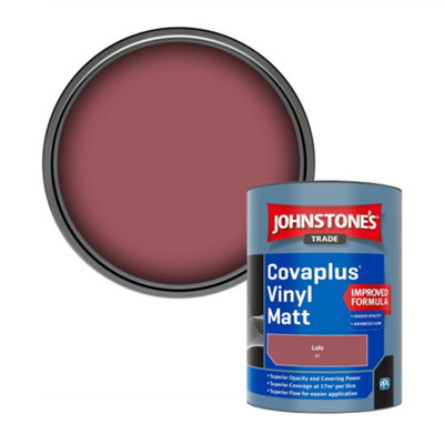 B&Q -  Covaplus Vinyl Matt Walls & Ceilings Emulsion Paint Lulu (57) 1L
