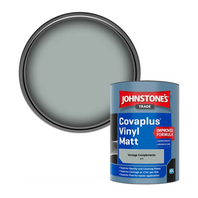 B&Q -  Covaplus Vinyl Matt Walls & Ceilings Emulsion Paint Vintage Complements (G15) 1L