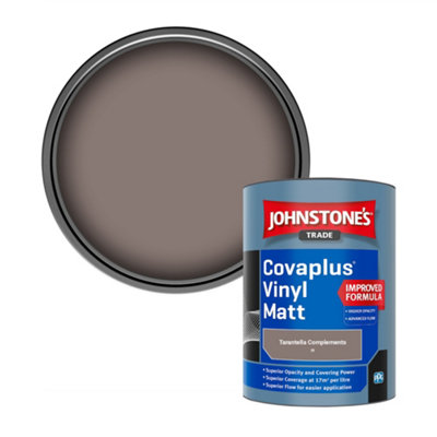 B&Q -  Covaplus Vinyl Matt Walls & Ceilings Emulsion Paint Tarantella Complements (I9) 1L