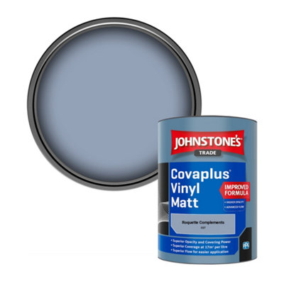 B&Q -  Covaplus Vinyl Matt Walls & Ceilings Emulsion Paint Roquette Complements (O27) 1L