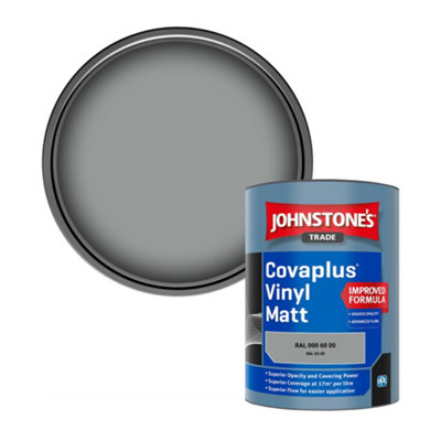 B&Q -  Covaplus Vinyl Matt Walls & Ceilings Emulsion Paint Ral 000 60 00 (Ral 60 00) 1L