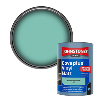 B&Q -  Covaplus Vinyl Matt Walls & Ceilings Emulsion Paint Knave Complements (S12) 1L