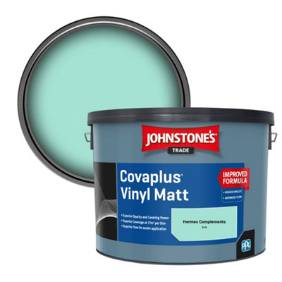 B&Q -  Covaplus Vinyl Matt Walls & Ceilings Emulsion Paint Hermes Complements (S19) 10L