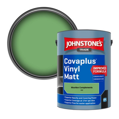 B&Q -  Covaplus Vinyl Matt Walls & Ceilings Emulsion Paint Wootton Complements (U32) 5L