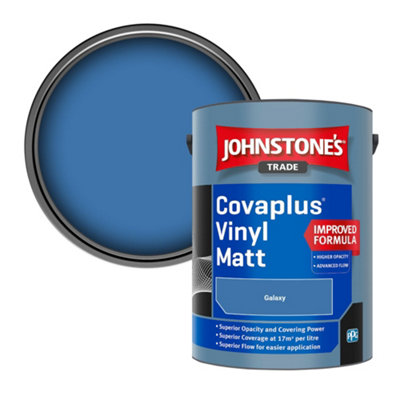 B&Q -  Covaplus Vinyl Matt Walls & Ceilings Emulsion Paint Galaxy 5L