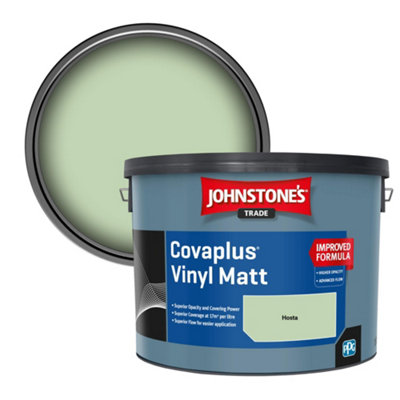 B&Q -  Covaplus Vinyl Matt Walls & Ceilings Emulsion Paint Hosta 10L