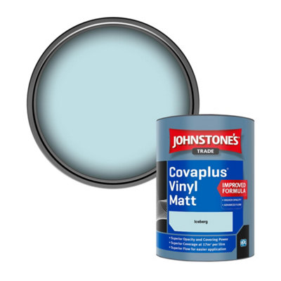 B&Q -  Covaplus Vinyl Matt Walls & Ceilings Emulsion Paint Iceberg 1L