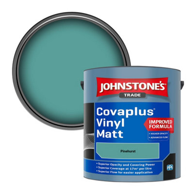 B&Q -  Covaplus Vinyl Matt Walls & Ceilings Emulsion Paint Pinehurst 2.5L