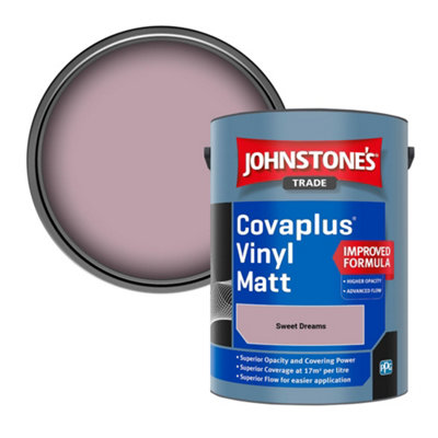 B&Q -  Covaplus Vinyl Matt Walls & Ceilings Emulsion Paint Sweet Dreams 5L